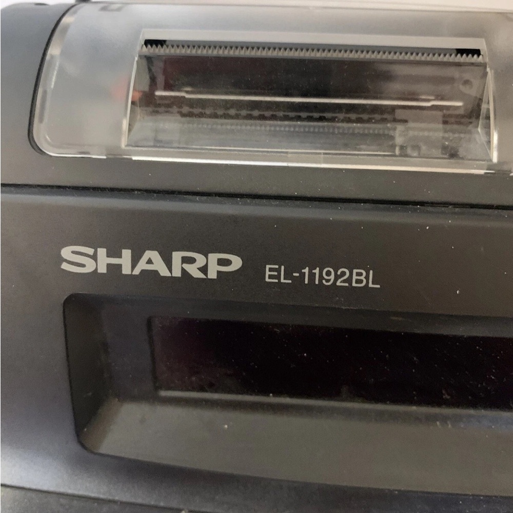 Sharp 12-Digit Calculator with Multi-Color Keypad 1192BL‎ - Picture 5 of 9